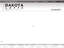 Tablet Screenshot of dakotaloftshouston.com